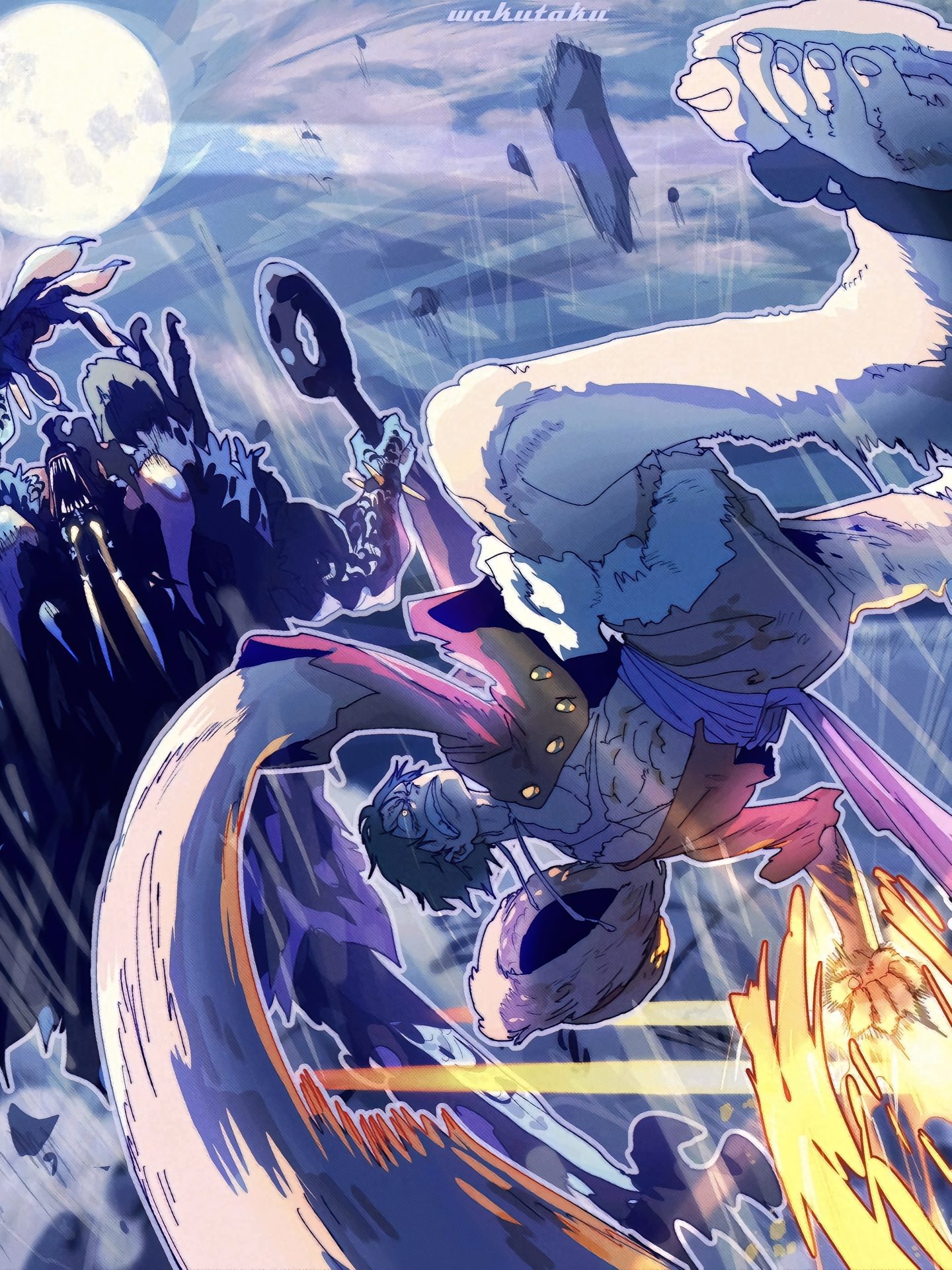 The One Piece artwork from @waku99taku is absolutely awesome.