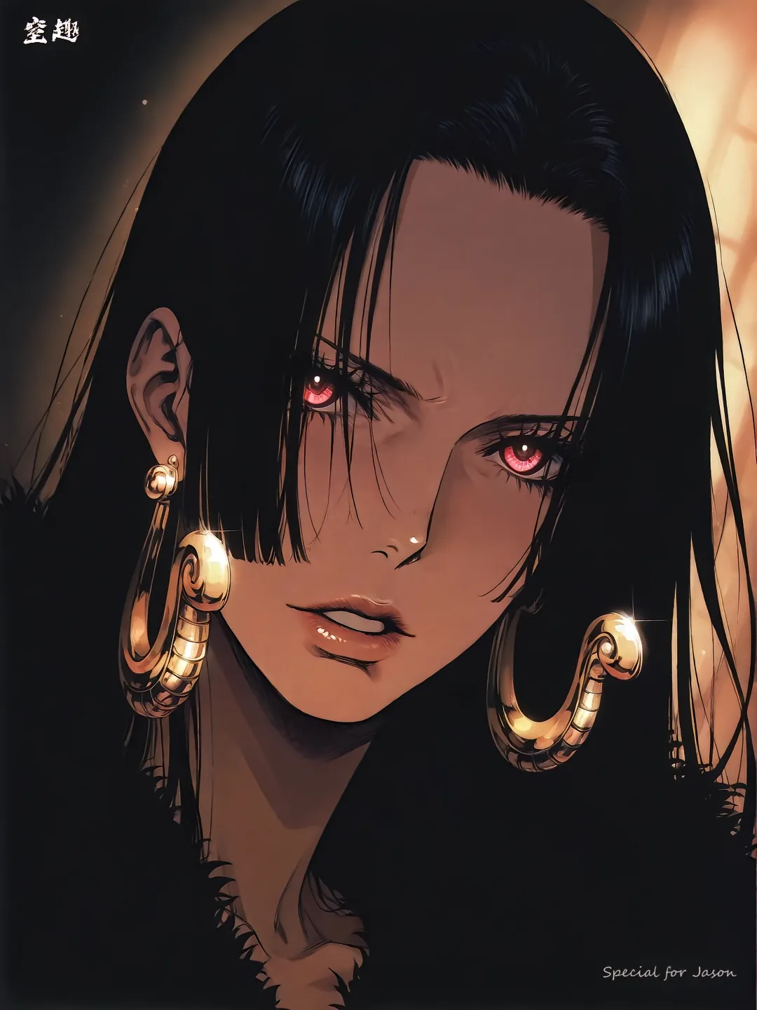 Boa Hancock Art by AI